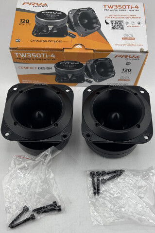 PRV AUDIO TW350TI-4 PRO AUDIO SUPER TWEETER 120 WATTS COMPACT DESIGN
