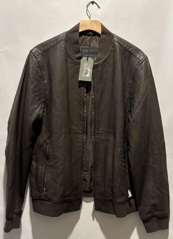ALLSAINTS NIKO BOMBER ML041R KHAKI XL BROWN