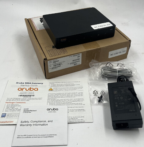 ARUBA R1B20A 9004 (US) 4-PORT GBE RJ45 GATEWAY ARCN9004 