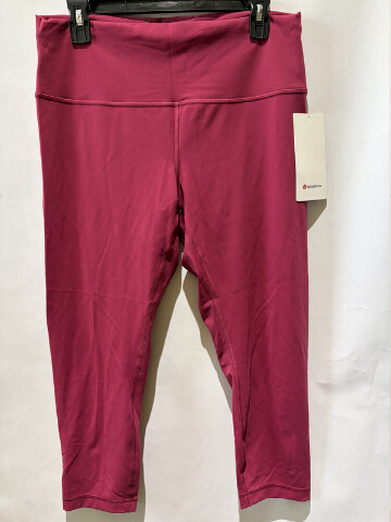 LULULEMON WOMEN'S WUNDER TRAIN HR CROP 23" LW6BNFS MAGENTA SMOKE