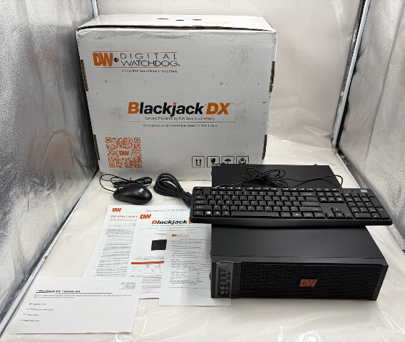 DIGITAL WATCHDOG BLACKJACK DW-BJDX5120T COMPLETE SURVEILLANCE SOLUTION