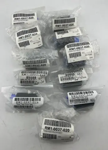 LOT OF 11 HP REPLACEMENT PAPER FEED ROLLER RM1-0037-020 FOR HP LASERJET