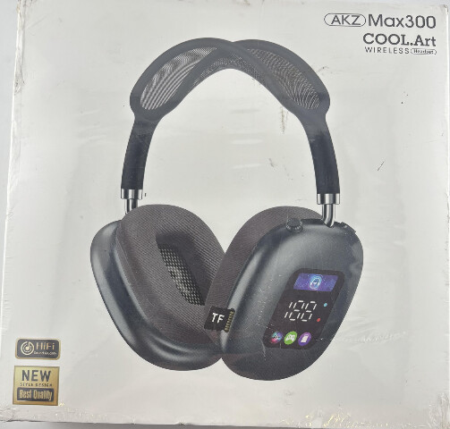 AKZ MAX300 COOL.ART WIRELESS HEADSET WIRELESS VERSION 5.4 40MM