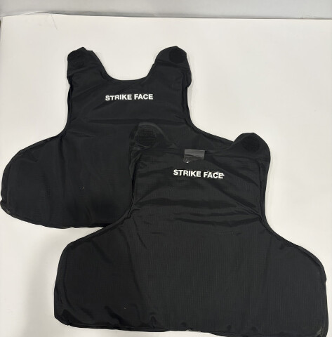 QTY 2 ARMOR EXPRESS RZRG2-A-IIIA BODY ARMOR PLATE BULLET PROOF INSERT SZ 23/16