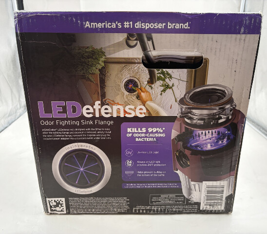 INSINKERATOR ADVANCED SERIES EVOLUTION 1500 LEDEFENSE 1.0HP GARBAGE DISPOSAL