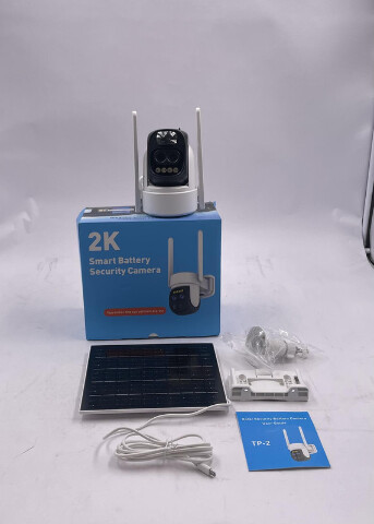 O-KAM T-P2 SMART SOLAR SECURITY CAMERA WITH SOLAR PANELS AND NIGHT VISION