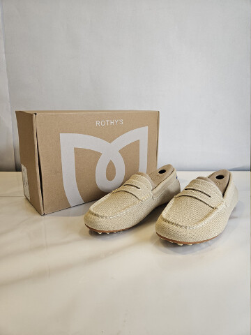 ROTHY'S 303-006 THE DAILY DRIVER WOMEN'S FLATS SHOES US 8 UK 5.5 EU 38 SESAME