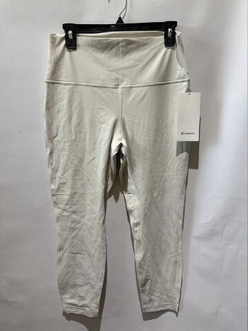 LULULEMON WOMEN'S ALIGN HR PANTS 25" SIZE 12 LW5GCBS COLOR BONE