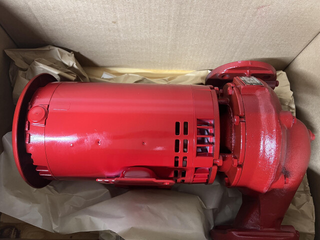 BELL & GOSSETT SERIES E-90 2AAC 3.875BFSIC 111GPM 45FT 2HP 3600RPM IN-LINE PUMP