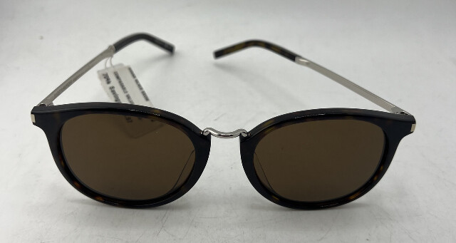 SAINT LAURENT DARK HAVANA CLASSIC LEGACY SUNGLASSES SL 130/F COMBI 007 54 21-150