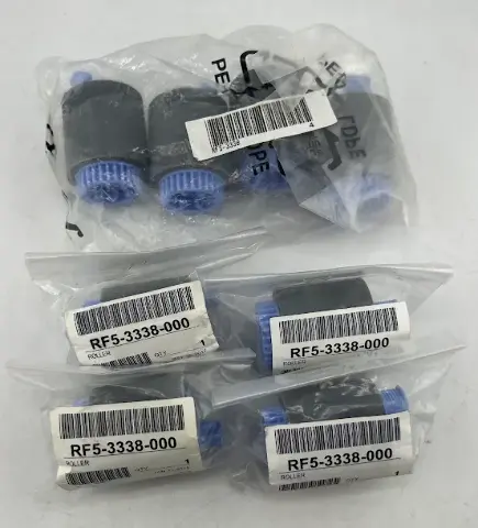 LOT OF 8 HP REPLACEMENT PAPER PRINTER ROLLER RF5-3338-000 FOR HP LASERJET