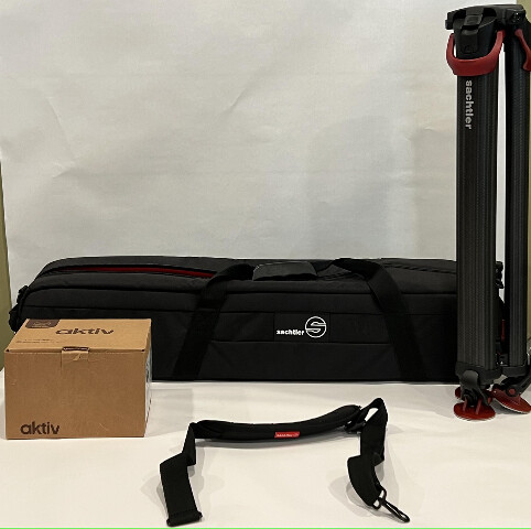 SATCHLER FLOWTECH75 TRIPOD SYSTEM W/ ACTIV8T FLUID HEAD S2068-0002