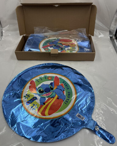 LOT OF 100 STITCH LILO & STITCH PARTY BALLOONS 18" FOIL HELIUM BALLOONS 4661602