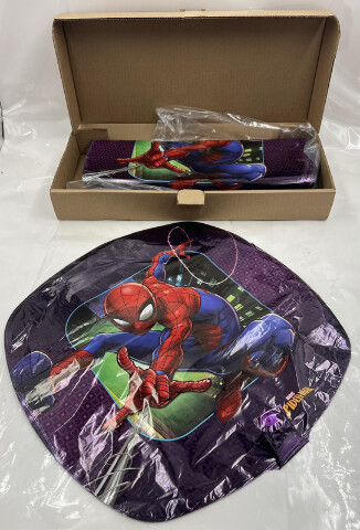 LOT OF 100 SPIDER-MAN ANIMATED PARTY BALLOONS 18" FOIL HELIUM BALLOONS 3466302