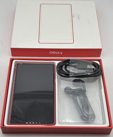OILSKY MP3 PLAYER WITH BLUETOOTH CONNECTION AND WIFI 13 MUSIC PLAYER RED