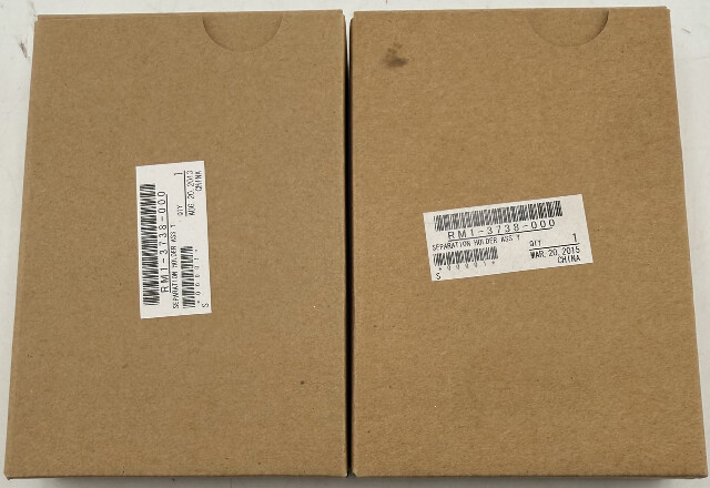 QTY 2 HP GENUINE RM1-3738-000 SEPARATION HOLDER ASSEMBLY FOR HP P3005 M3027/35