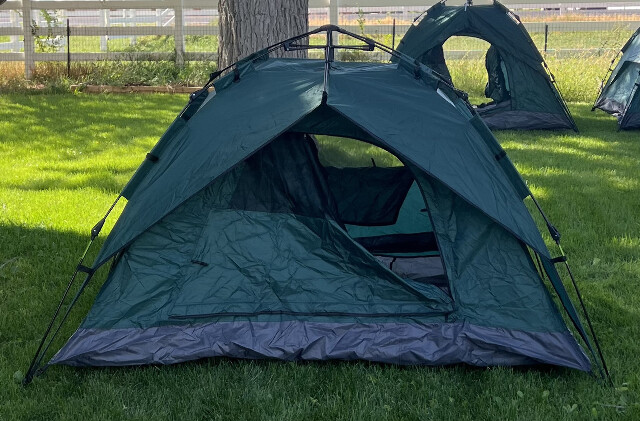 REACTIVE OUTDOOR 3 SECS INSTANT POP-UP TENT SMALL GREEN