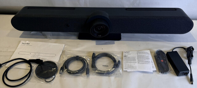 LOGITECH VR0019 960-001308 ALL IN ONE VIDEO CONFERENCING BAR - GRAPHITE