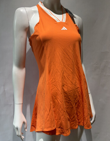 ADIDAS WOMEN'S CLIMACOOL TENNIS DRESS PRO IN PURE ORANGE KE6105 205 SIZE MEDIUM