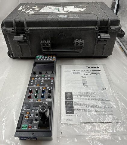 PANASONIC AK-HRP1010GJ REMOTE OPERATION PANEL ROP W/ MANUEL W/ HARD CASE