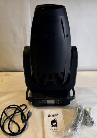 ELATION FUZE PROFILE FUZ495 300W RGBAL 5IN1 LED MOVING HEAD FIXTURE BLACK W/CASE