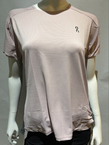 ON RUNNING WOMEN'S PERFORMANCE-T SHIRT SMALL S COLOR MAUVE/ECLIPSE 1WE10313460