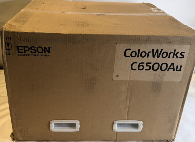 EPSON COLORWORKS C6500AU C31CH77A9991 GLOSS ON DEMAND COLOR LABEL PRINTER