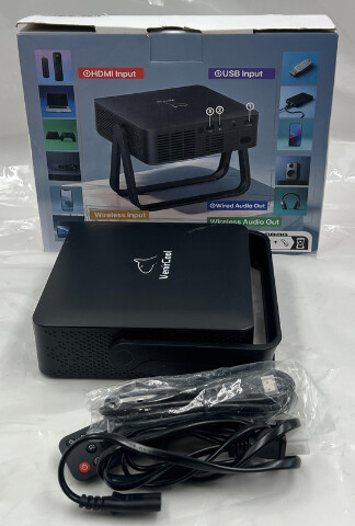 VENIRCOOL ULTRATHIN N5 SERIES MINI SMART PROJECTOR HDMI USB WIRELESS INPUT