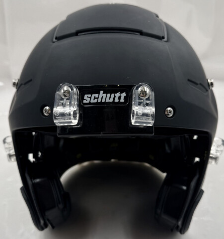SCHUTT F7 UR1 2.0 COLLEGIATE FOOTBALL HELMET SIZE LARGE NO FACE MASK MATTE BLACK