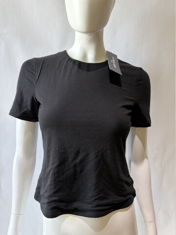 VERONICA BEARD WOMEN'S BENEDICT TEE BLACK J2511JY147T0920 SZ SMALL S