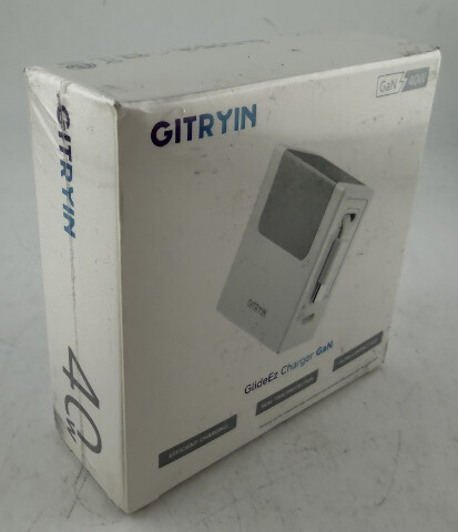 GITRYIN GLIDEEZ CHARGER GAN 40W WALL CHARGER 2 PORT USB-C USB-A FAST CHARGE