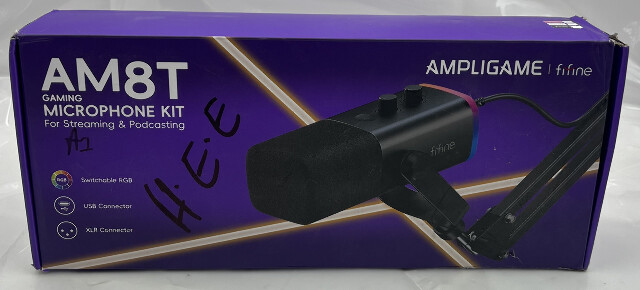 FIFINE AMPLIGAME AM8T GAMING MICROPHONE KIT STREAMING & PODCASTING AM8T024003