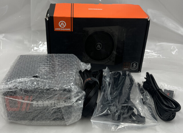 ARESGAME AGW750 SEMI-MODULAR BRONZE POWER SUPPLY WITH FAN 750W