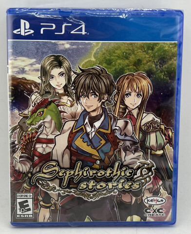 PS4 PHYSICAL LIMITED RUN #326 SEPHIROTHIC STORIES VIDEO GAME