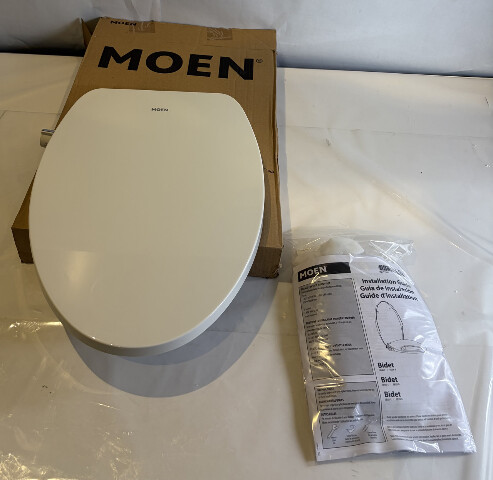 MOEN EB500-E 2 SERIES WHITE BIDET TOILET SEAT ELONGATED NEW