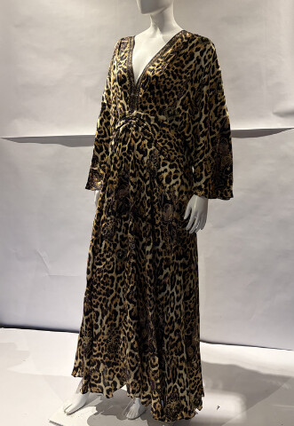 CAMILLA SAINTS AND SISTERS PETAL SLEEVE LONG DRESS XXLARGE XXL $1200 LDSA241