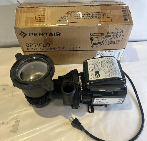 PENTAIR 348196 OPTIFLO ABOVE GROUND POOL PUMP 1HP 115V VD N1 3' STANDARD KIT