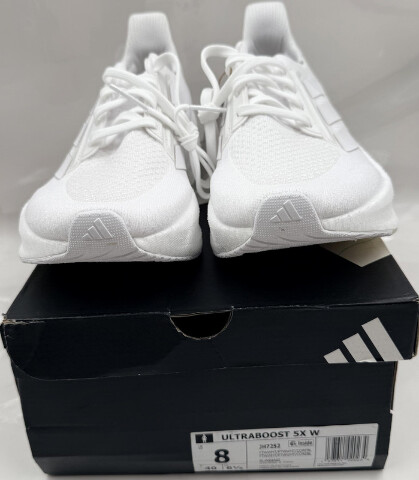 ADIDAS ULTRABOOST 5X W JH7252 WOMENS SIZE 8 CLOUD WHITE RUNNING SHOES