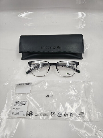 LACOSTE L2304N 002 MATTE BLACK 53-18-145 MEN'S EYEGLASSES