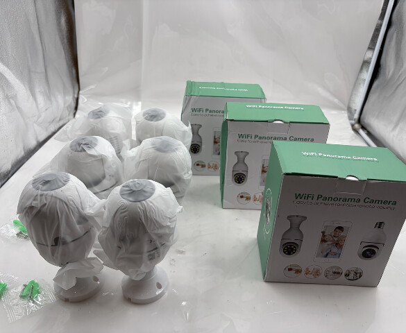 LOT OF 6 WIFI PANORAMA CAMERA 360 DEGREE MODEL A31W COMPATIBLE W HUNTVISION APP