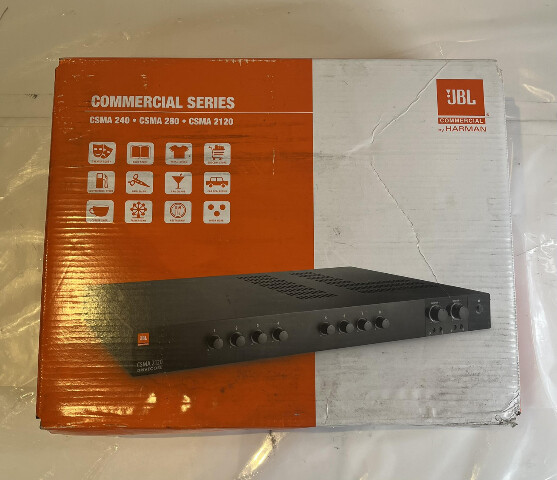 JBL CSMA 2120 DRIVECORE MIXER-AMPLIFIER COMMERCIAL SERIES BY HARMAN