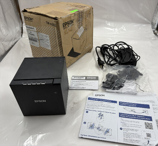 EPSON TM-M30III COMPACT POS THERMAL RECEIPT PRINTER C31CK50A9951