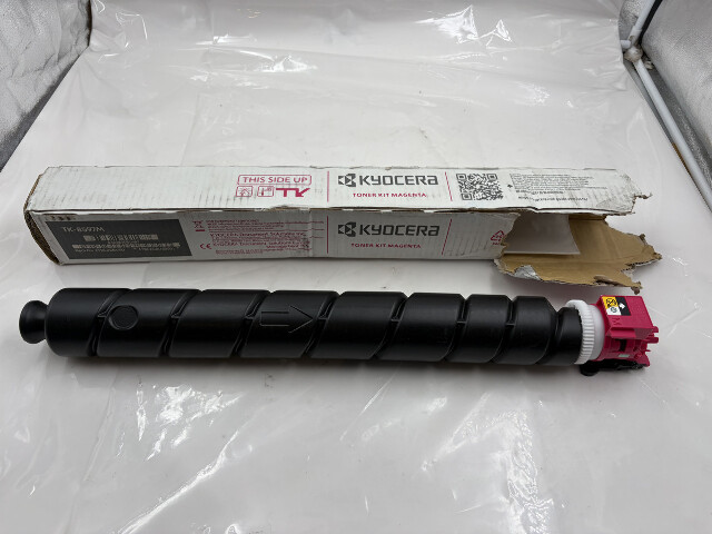 KYOCERA GENUINE TK-8597M INK CARTRIDGE TONER COLOR MAGENTA NEW IN OPEN BOX