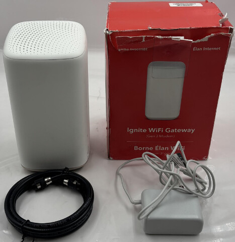 ROGERS IGNITE INTERNET WIFI GATEWAY GEN 3 MODEM WHITE CGM4981SHW
