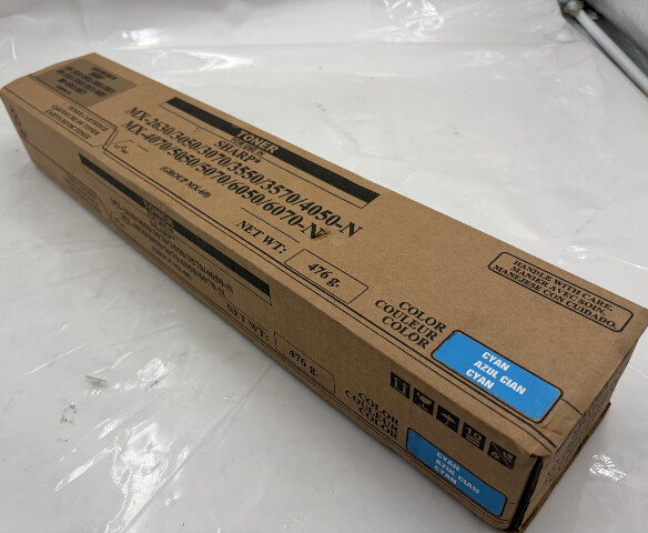 TONER CARTRIDGE GROUP-MX-60 MEANT FOR SHARP CYAN MX-2630, 3050, 3070, 3550 ETC