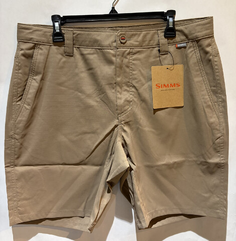 SIMMS MEN'S SUPERLIGHT FISHING SHORT IN COLOR SILT 14335-359-W36 36W 9" INSEAM