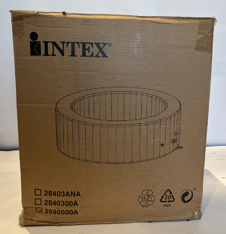 INTEX 85"X28" PURESPA INFLATABLE SPA SET 6 PERSON 2840500A TUB ONLY