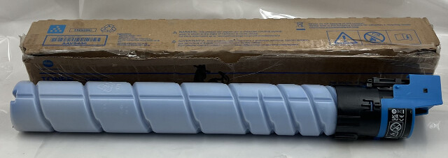KONICA MINOLTA GENUINE TONER TN328C AAV8430 CYAN PRINTER TONER CARTRIDGE