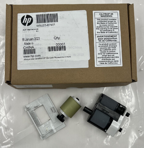 HP GENUINE W5U23-67901 AUTOMATIC DOCUMENT FEEDER ADF MAINTANENCE KIT
