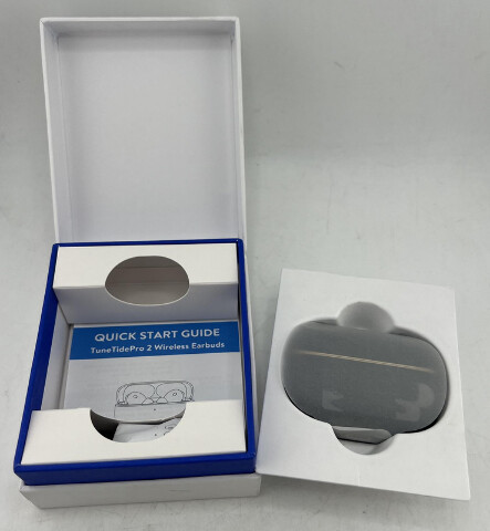 ONN TUNETIDE PRO 2 WIRELESS EARBUDS BLUETOOTH BLACK AND GOLD